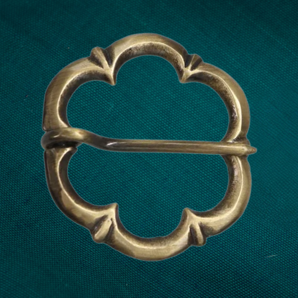 Sexfoil Medieval Brooch