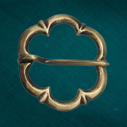 Sexfoil Medieval Brooch