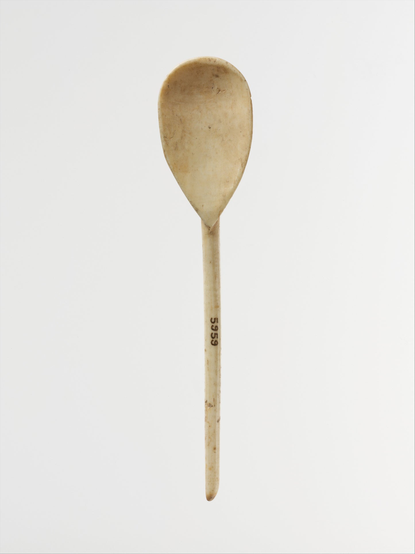 Roman Bone Spoon with with Decorative Grooves