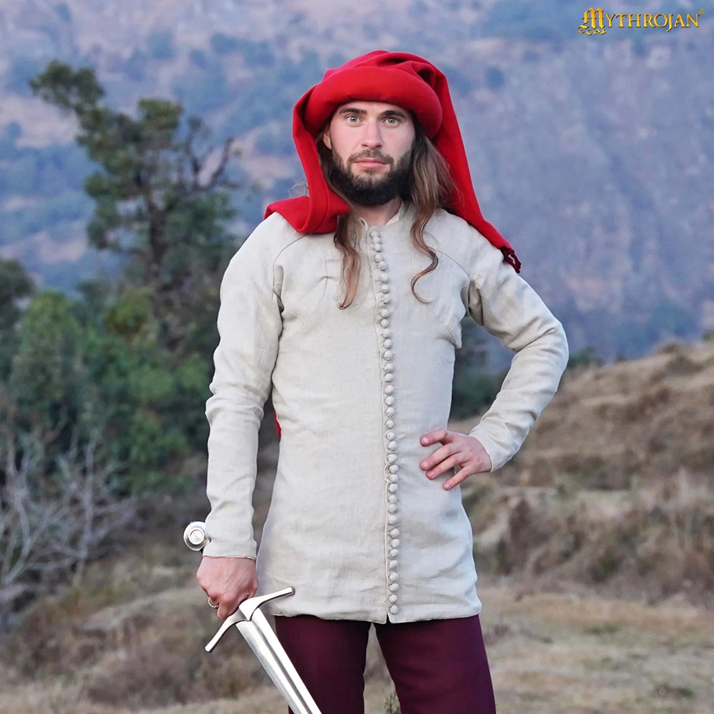 Charles De Blois Pourpoint in Linen or Wool