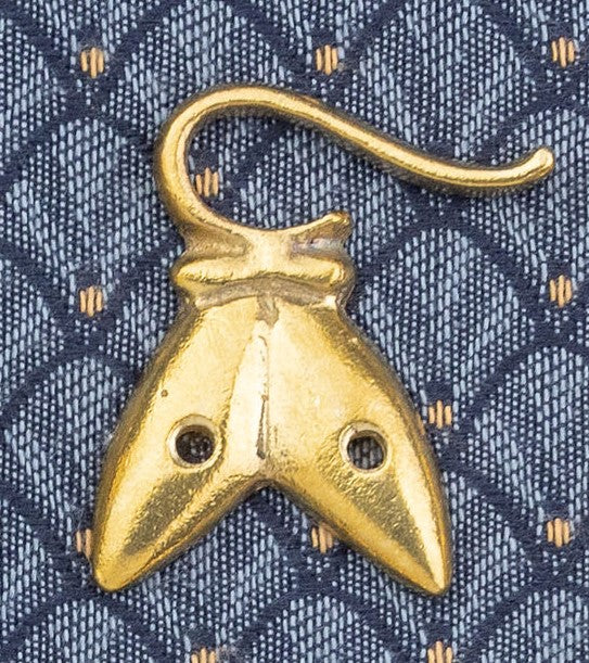 Triangular Brass Hook for 16th Century Rapier Hanger Sword Belts