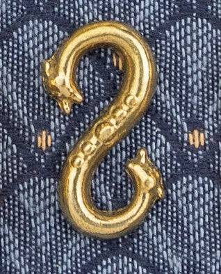 Brass Snake Hooks for Renaissance Rapier Belts