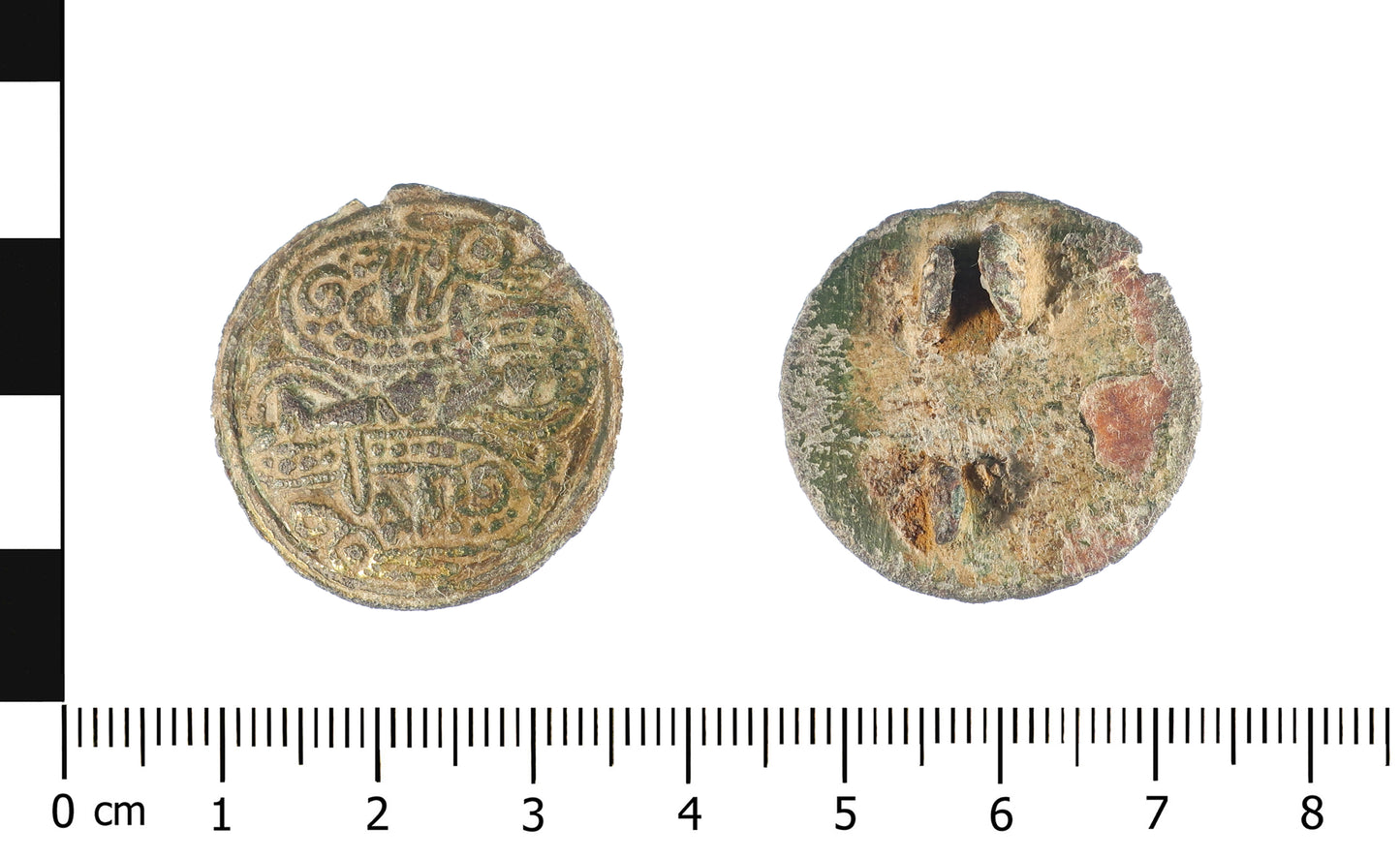 Viking Round Brooches (set of 2) 4.5 cm