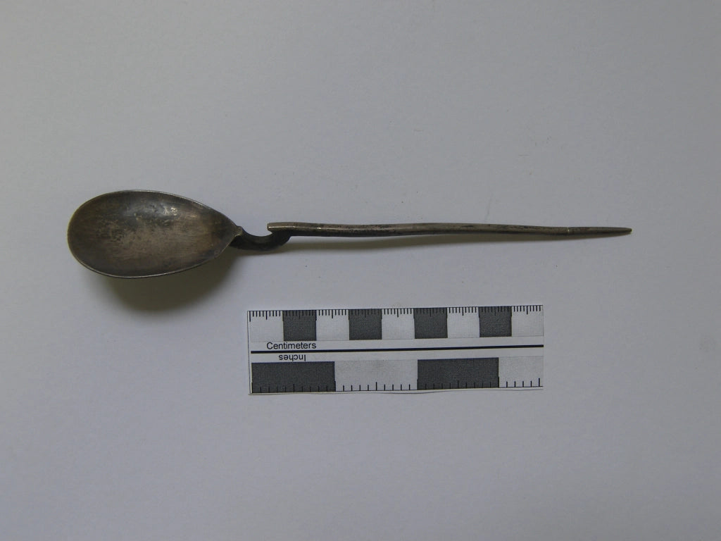 Roman Swan-necked Brass Spoon