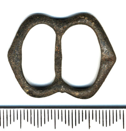 16th century solid Brass Double Buckle