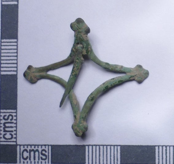 Medieval Lozenge Brooch - small