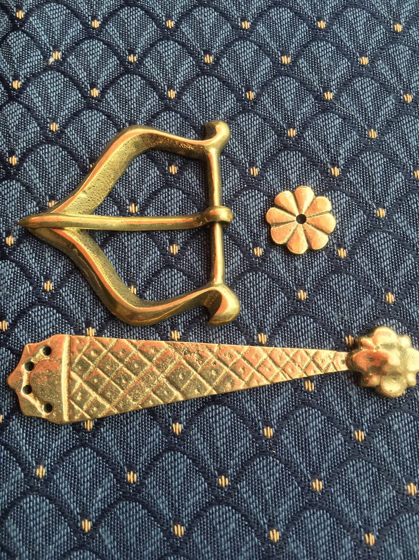 Medieval buckle set - 3 piece