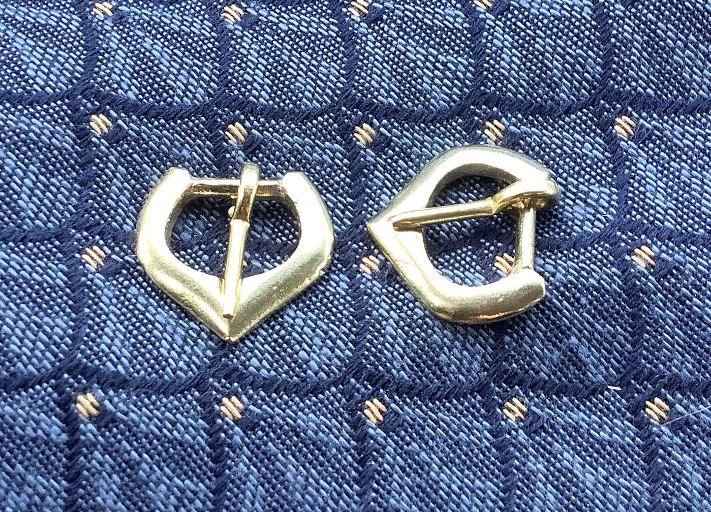 Small Pointed Buckle, (set of two)