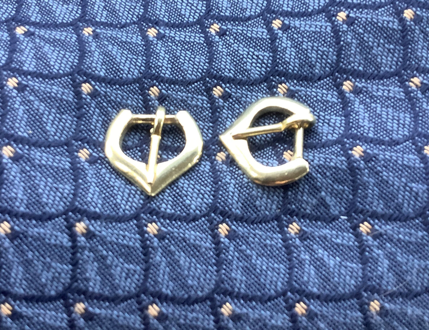 Small Pointed Buckle, (set of two)