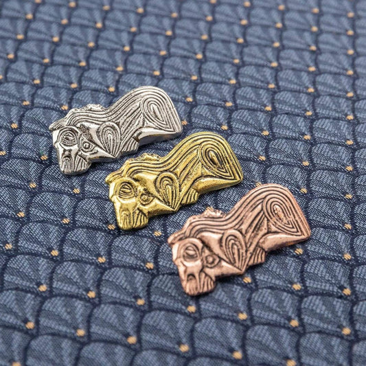 Anglo-Saxon Sleeping Horse Mounts or Brooch