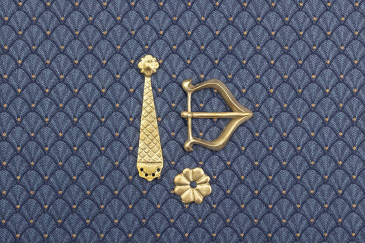 Ensemble de boucles médiévales - 3 pièces