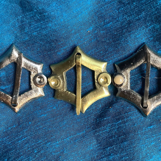Brass Sexfoil Medieval Brooch
