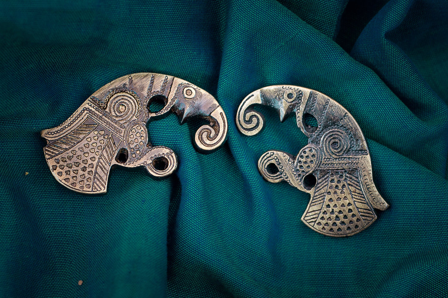 Pair of Frankish or Anglo-Saxon Eagles